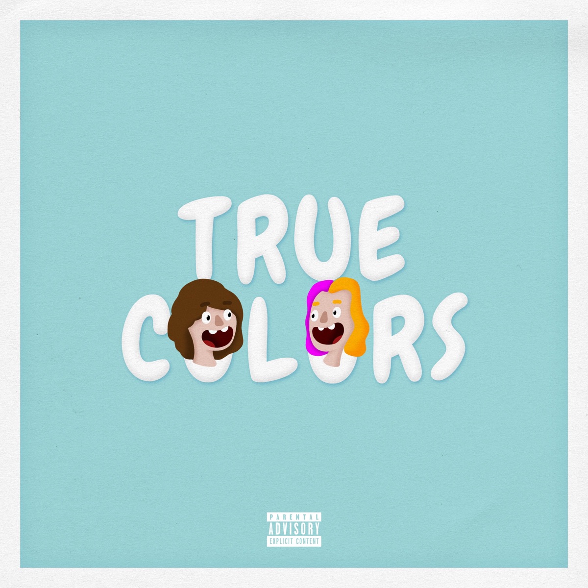 True Colors (feat. Baylen Levine) - Single by Lil Peej album cover