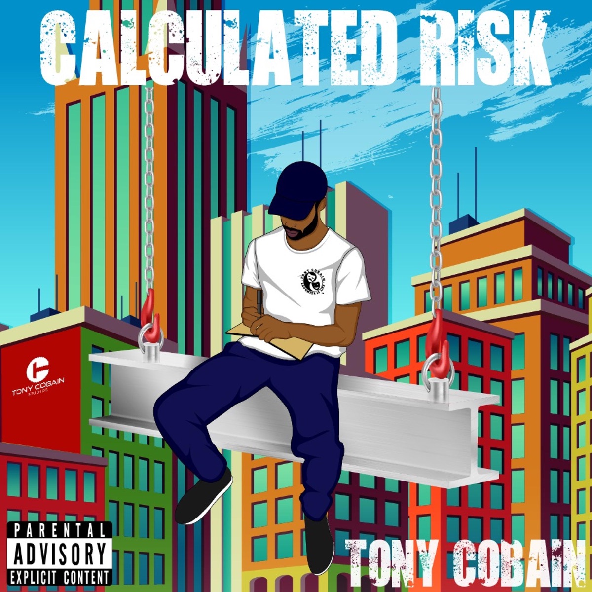 Calculated Risk - Single by Tony Cobain album cover