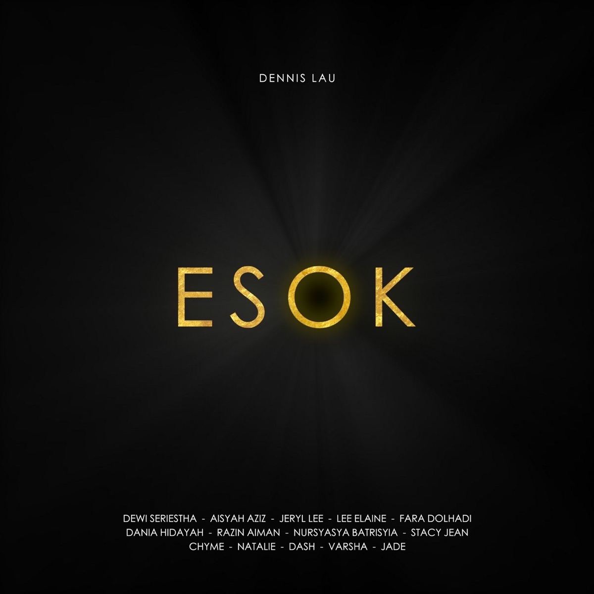 Esok - Single by Dennis Lau, Dewi Seriestha & Aisyah Aziz album cover