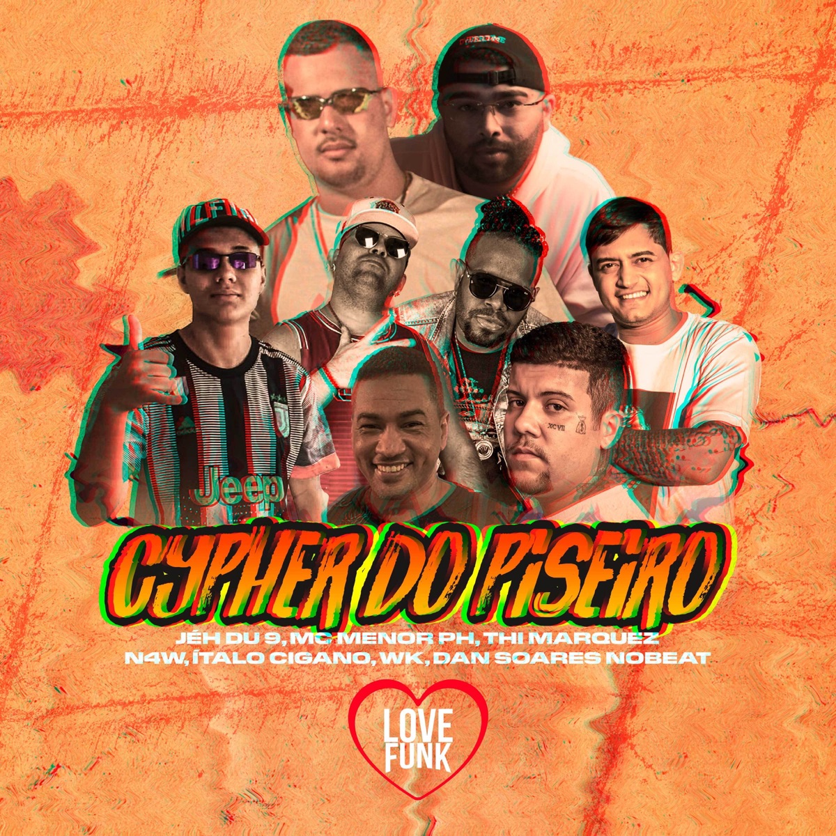 Cypher do Piseiro (feat. DJ Jéh Du 9, MC Menor PH, DJ Thi Marquez & N4W) - Single by Dan Soares no Beat, Italo Cigano & Wk album cover