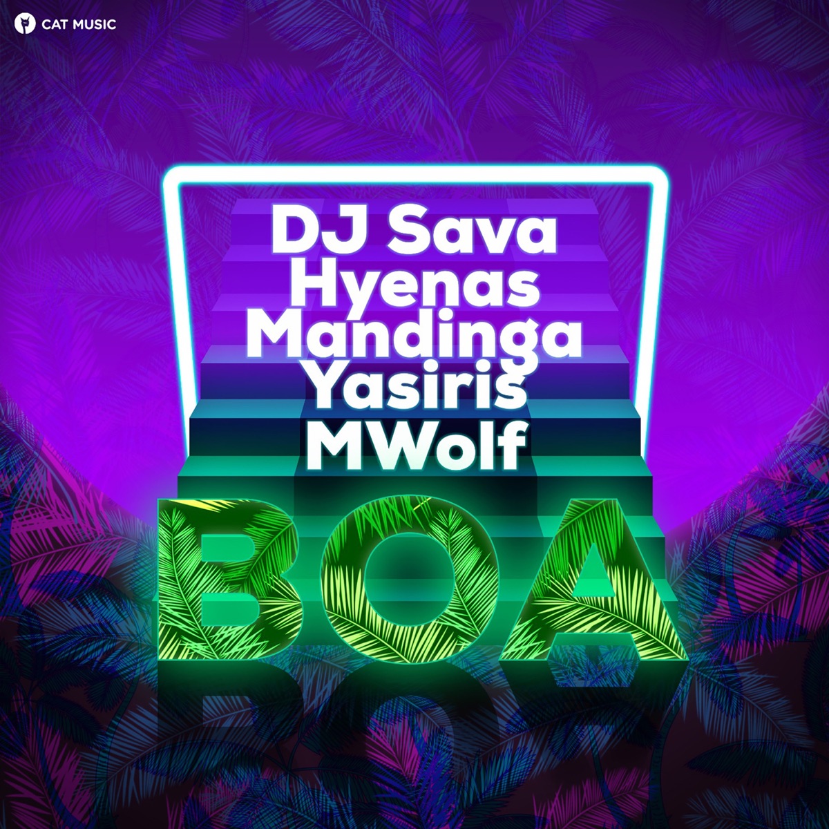 BOA (feat. Yasiris & M.Wolf) - Single by Dj Sava, Hyenas & Mandinga album cover
