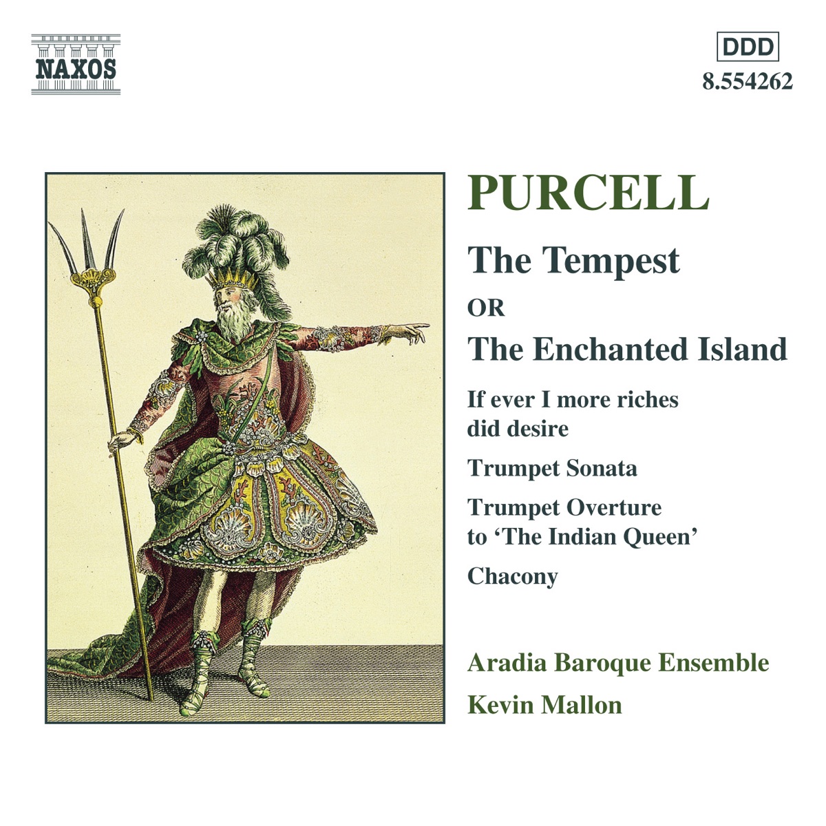 Purcell: The Tempest by Aradia Ensemble, Brett Polegato, Gillian Keith, Kevin Mallon, Meredith Hall, Michael Colvin, Nils Brown, Norman Engel, Paul Grindlay & Rosemarie van der Hooft album cover