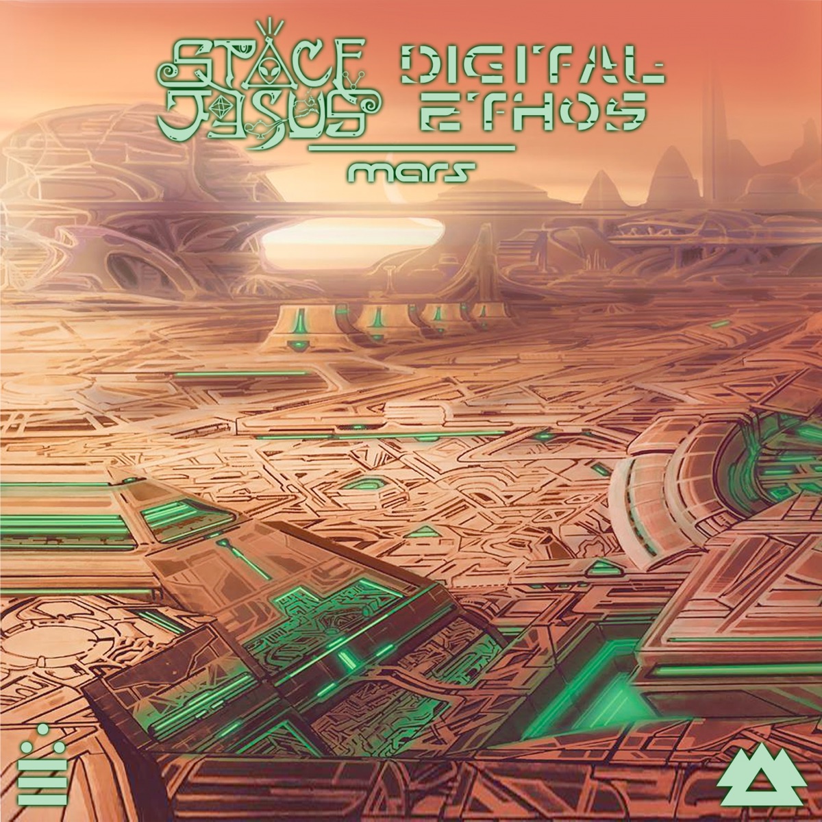 Mars EP by Space Jesus & Digital Ethos album cover
