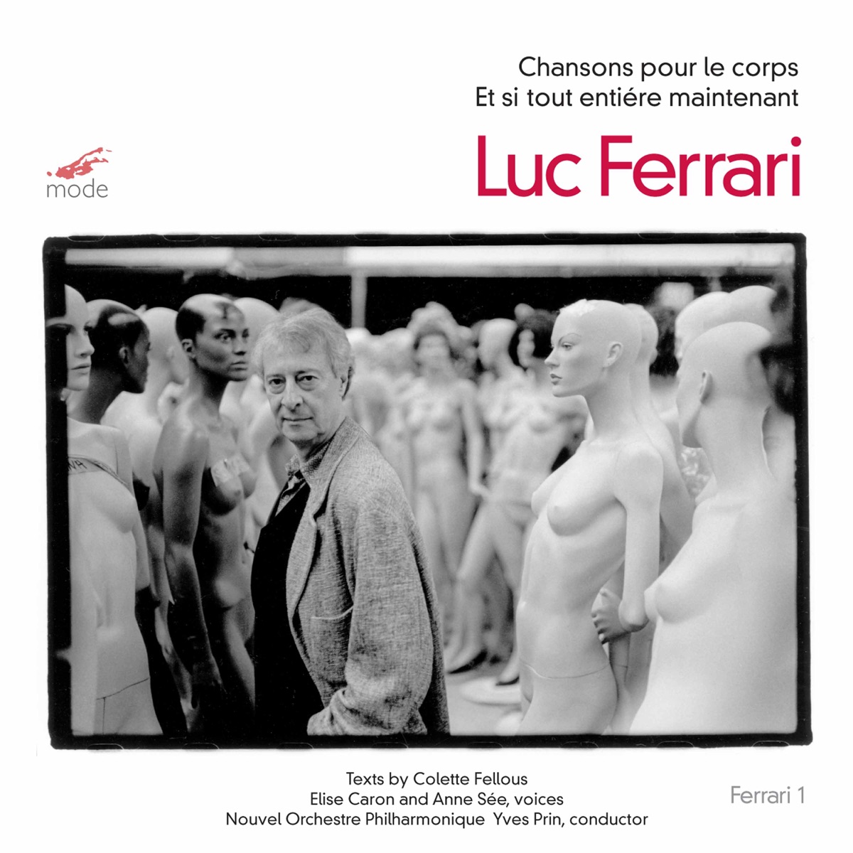 Ferrari: Chansons pour le corps & Et si tout entiére maintenant by Orchestre Philharmonique de Radio France & Yves Prin album cover