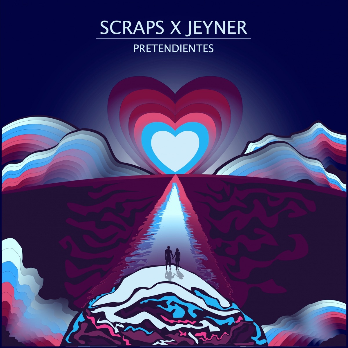 Pretendientes - Single by Scraps & Jeyner album cover