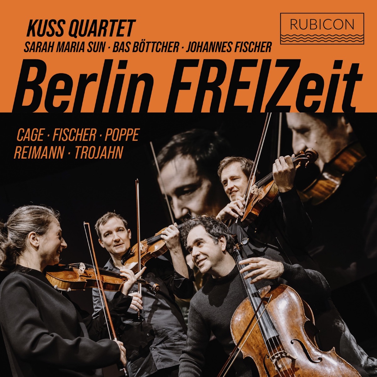 Berlin FREIZeit by Kuss Quartet, Sarah Maria Sun, Bas Böttcher & Johannes Julius Fischer album cover