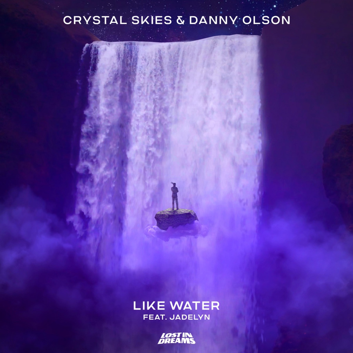 Like Water (feat. Jadelyn) - Single by Crystal Skies & Danny Olson album cover