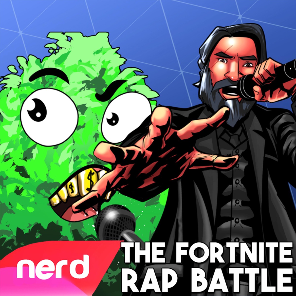 The Fortnite Rap Battle - Single by NerdOut album cover