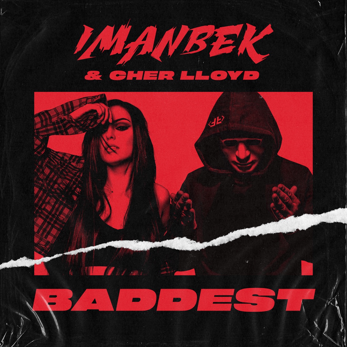 Baddest - Single by Imanbek & Cher Lloyd album cover