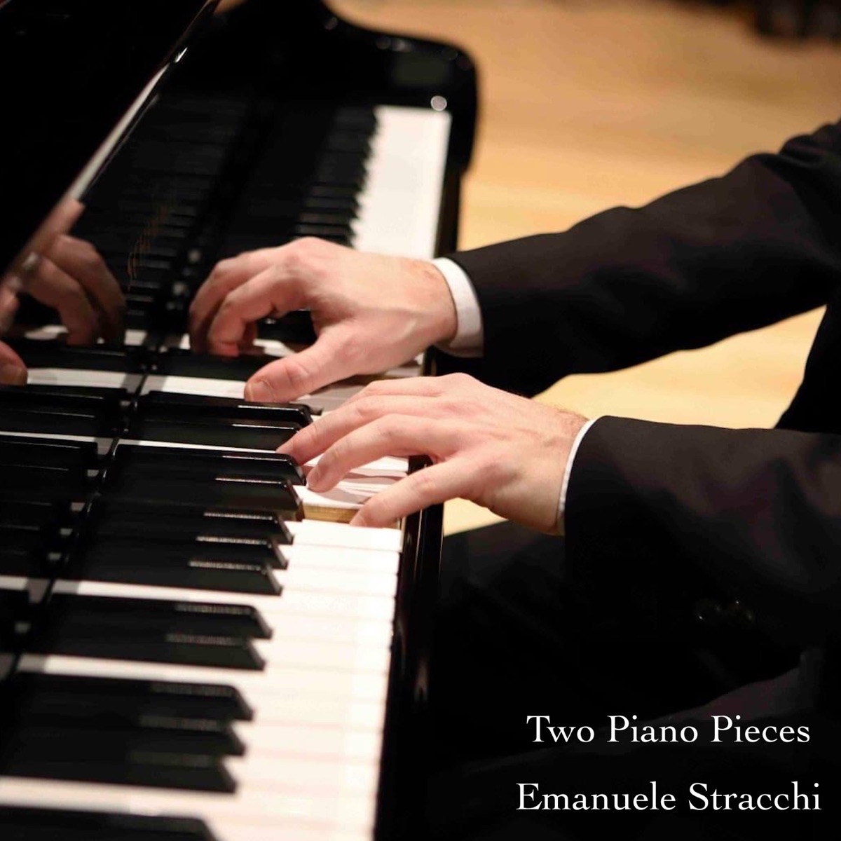 Two Piano Pieces - Single by Emanuele Stracchi album cover