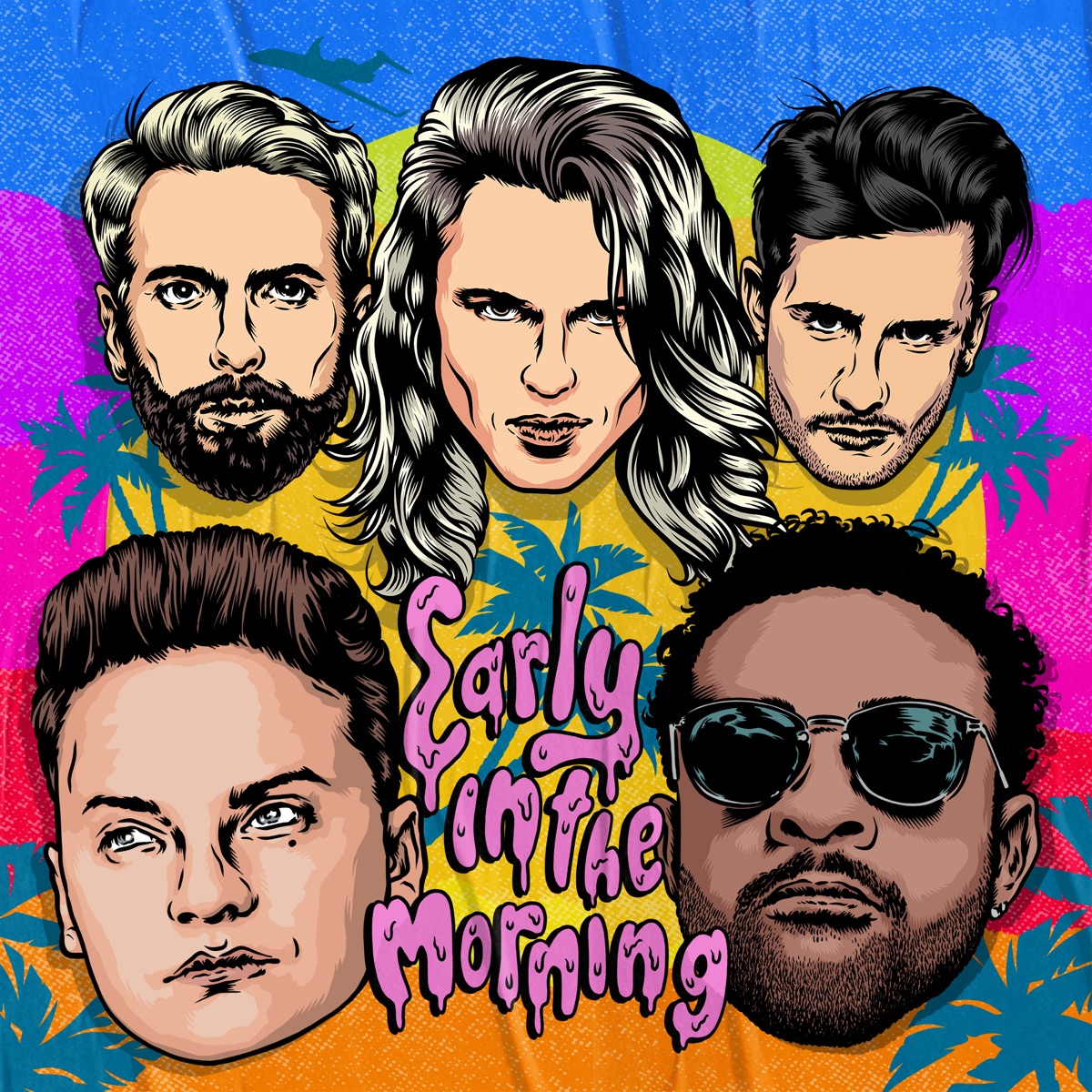 Early In The Morning - Single by Kris Kross Amsterdam, Shaggy & Conor Maynard album cover