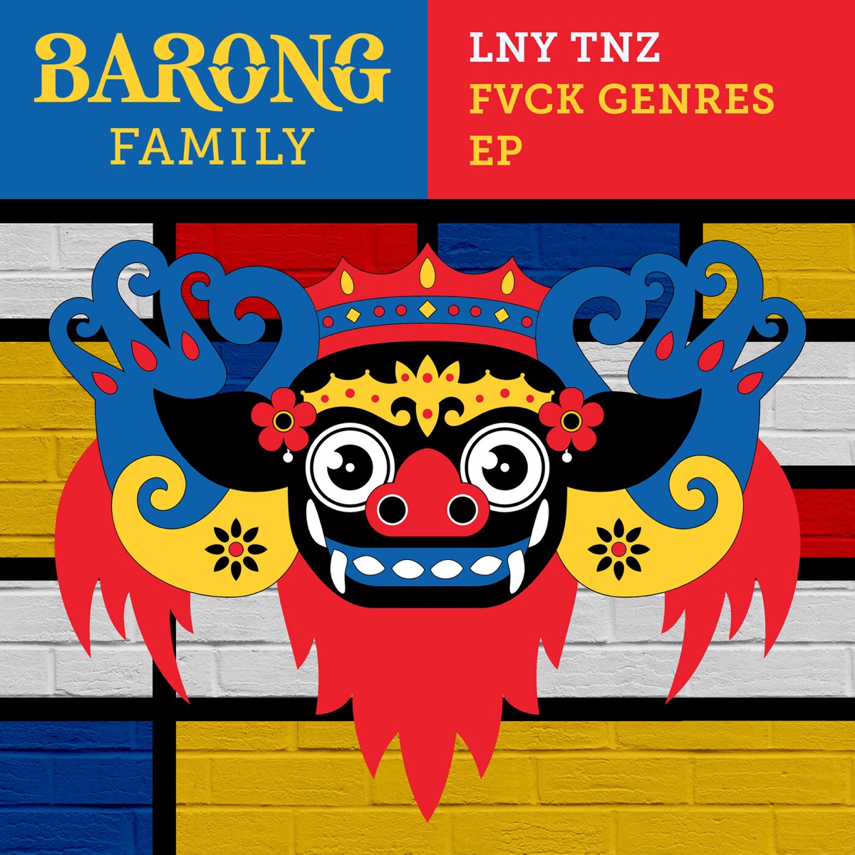 Fvck Genres EP by LNY TNZ album cover