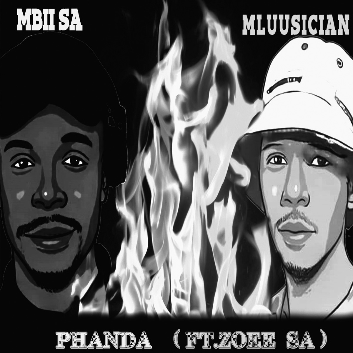 Phanda (Freestyle) [feat. Zoee Sa] - Single by MBII SA & Mluusician album cover