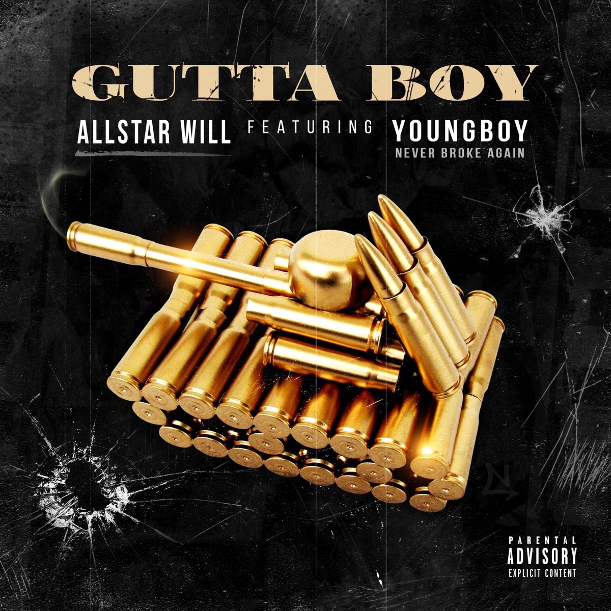 Gutta Boy (feat. Youngboy Never Broke Again) [Remix] - Single by All-Star Will album cover artwork