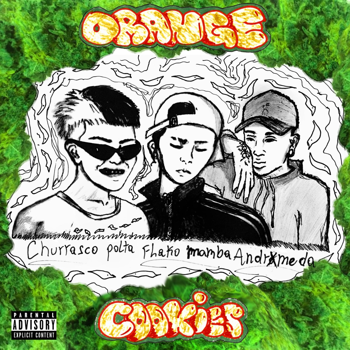 Orange Cookies (feat. 4ndrxmed4 & Flako Mamba) - Single by Virtual Doppelganger album cover