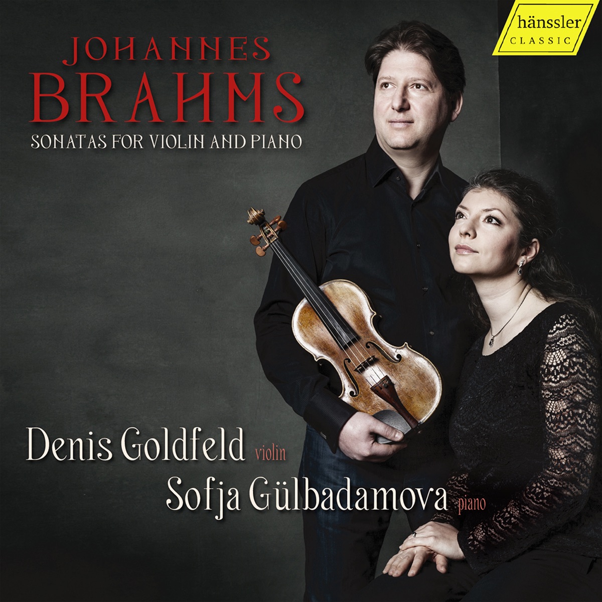 Brahms: Violin Sonatas by Denis Goldfeld & Sofja Gülbadamova album cover