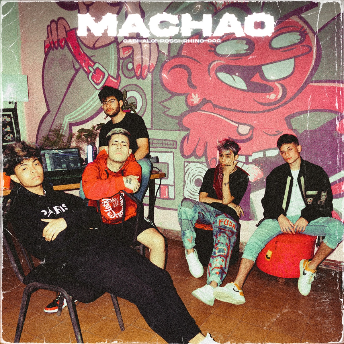 Machao (feat. D.O.C & ALO) - Single by Gabi, Rhino & Possi 2k album cover