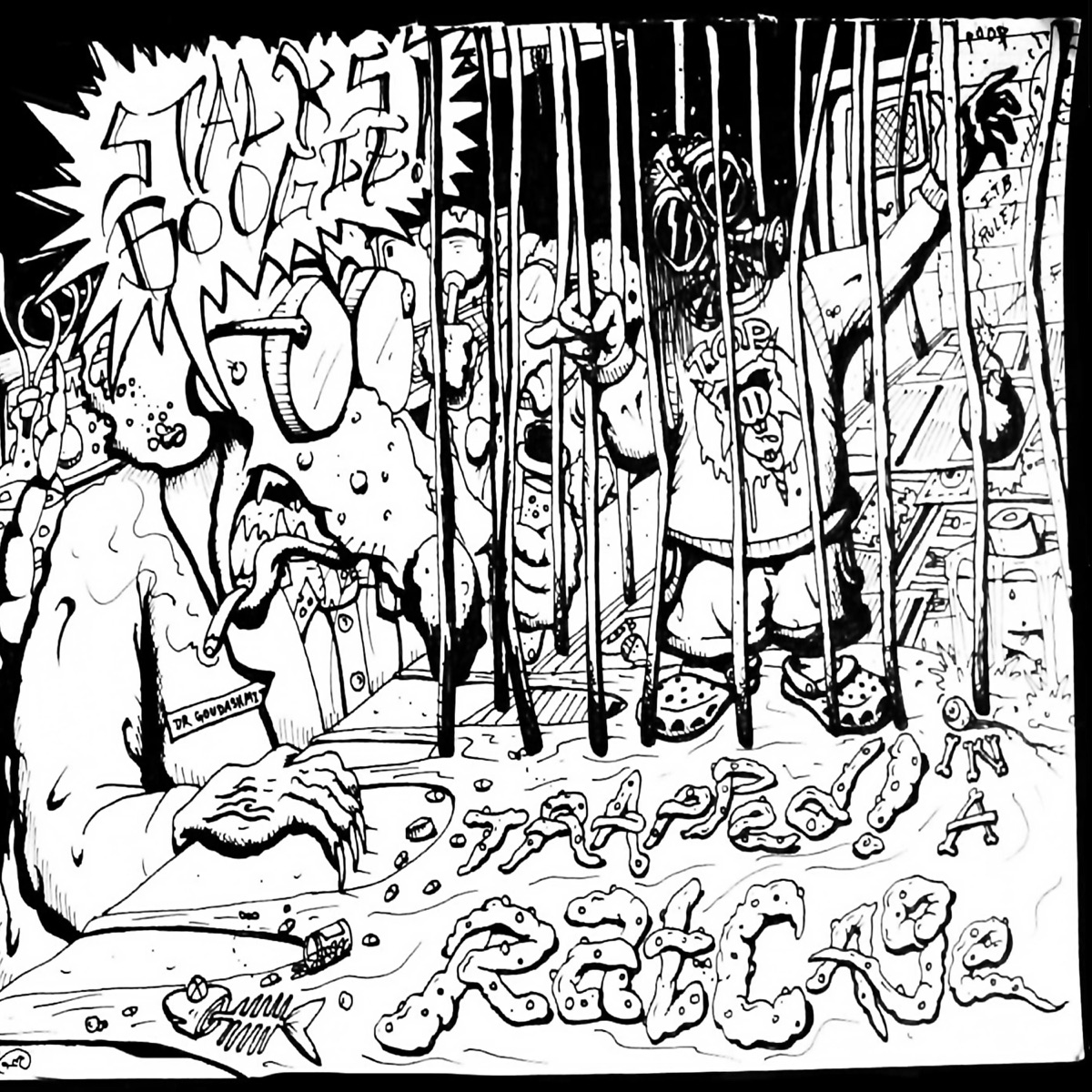 Trapped in a Rat Cage by Stalks Boogie album cover