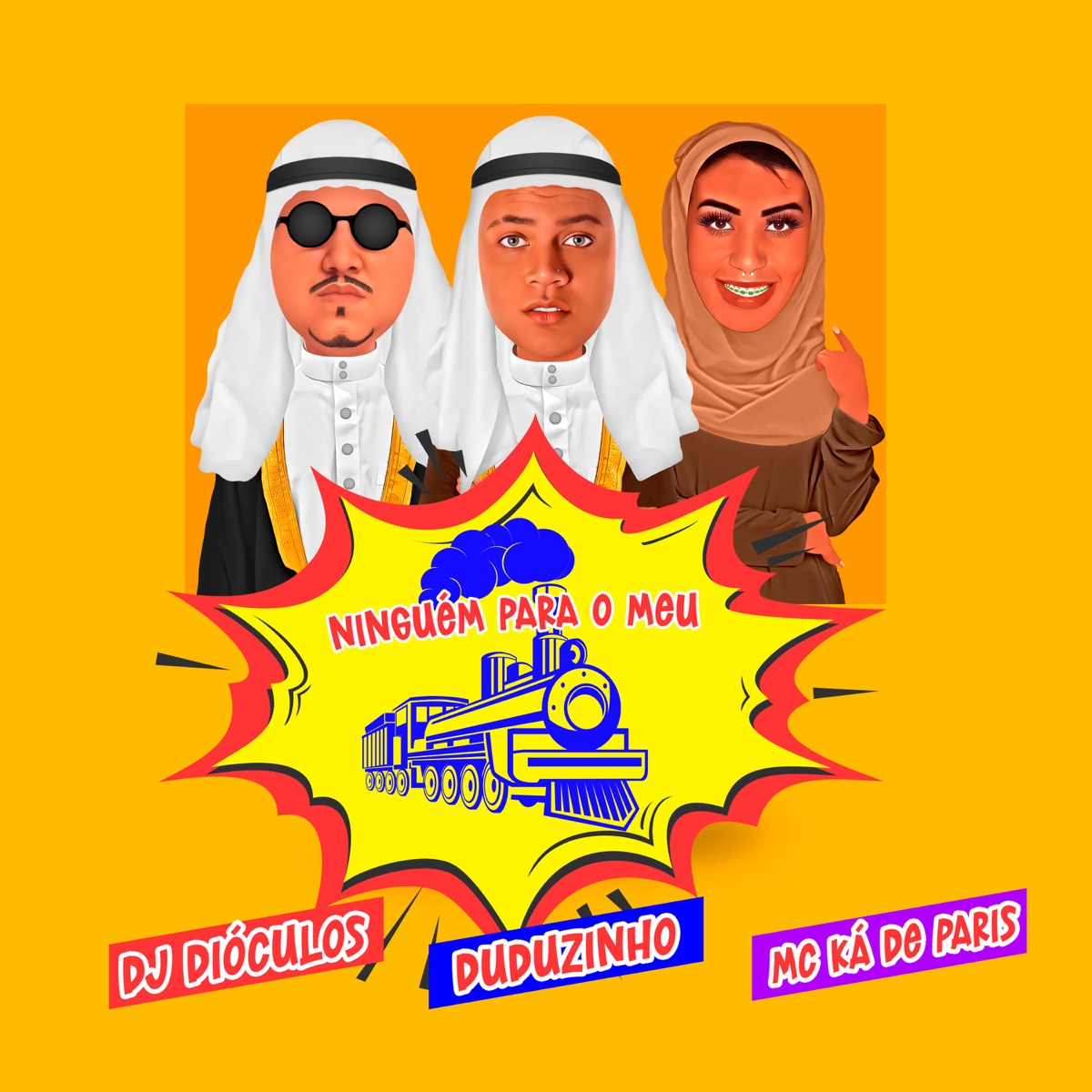 Ninguém para o Meu Trem - Single by Duduzinho, Dióculos DJ & Mc Ká de Paris album cover