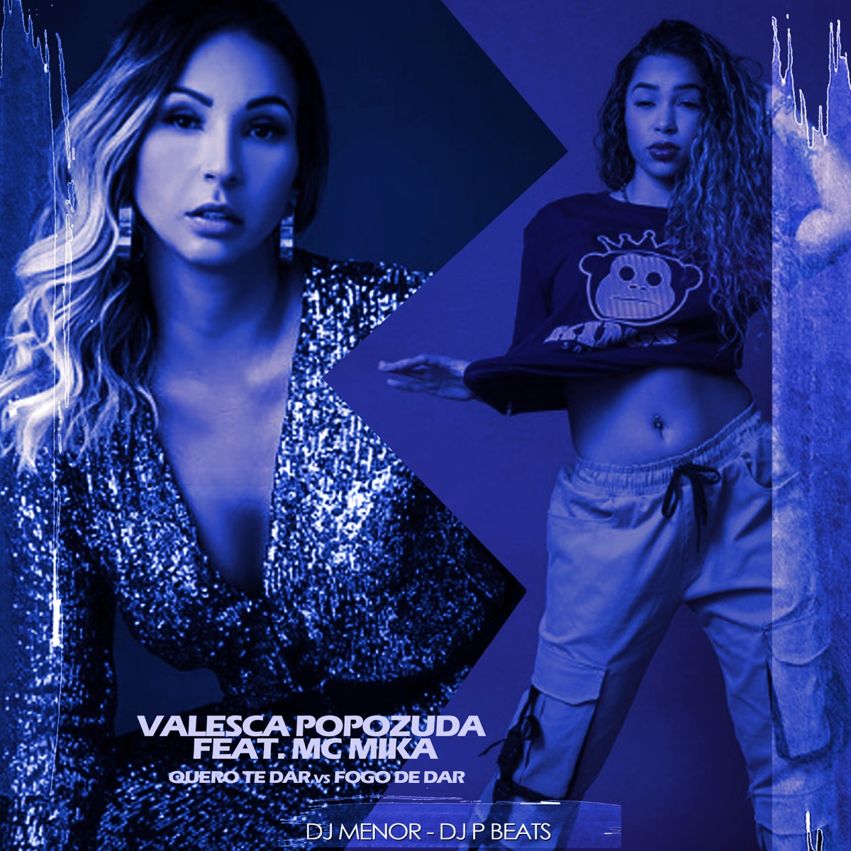 Quero te dar vs Fogo de dar (feat. DJ Menor & DJ P Beats) - Single by Mc Mika album cover