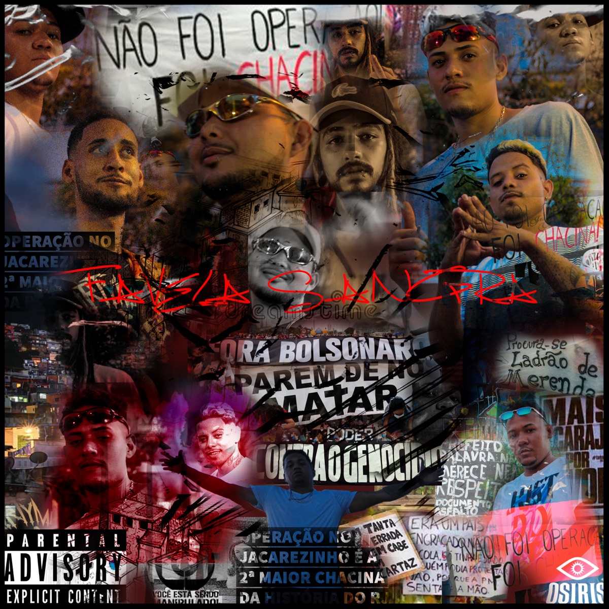 Favela Sangra - Single by Costak album cover