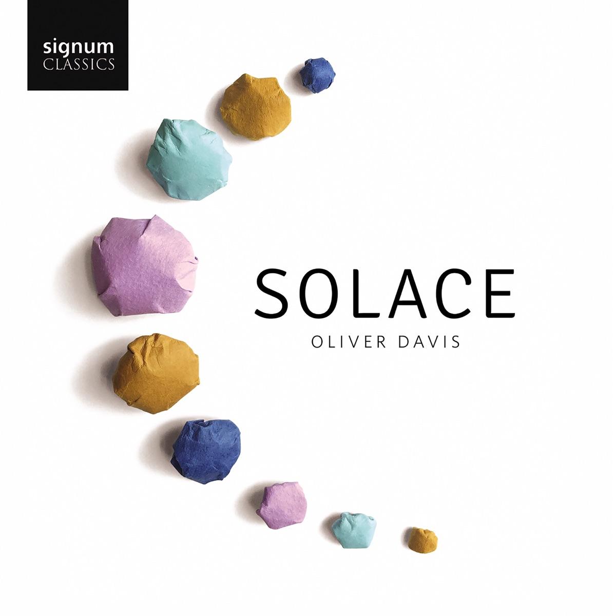 Oliver Davis: Solace by Oliver Davis, Budapest Scoring Orchestra & Péter Illényi album cover