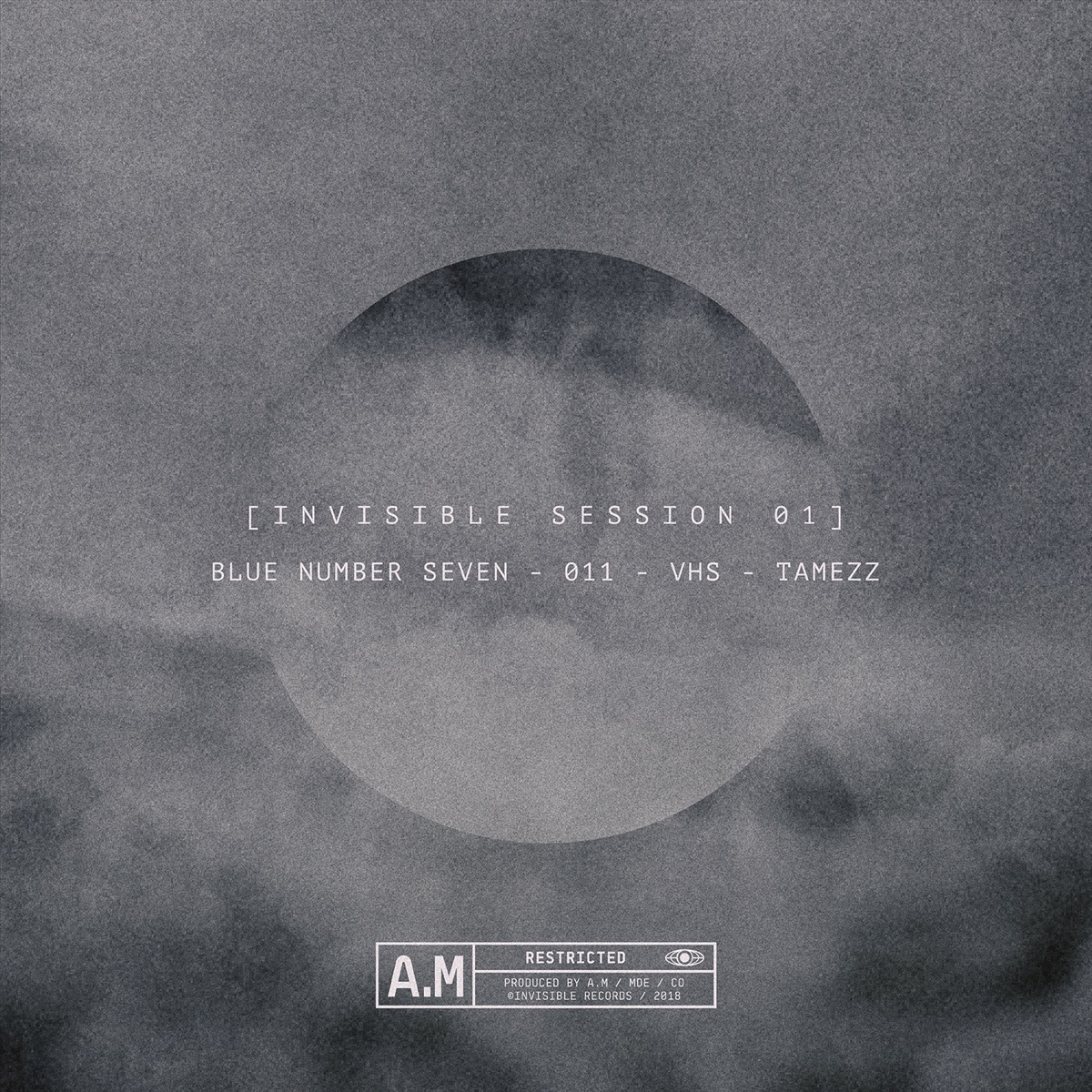 Invisible Session 01 - Single by Tamezz, Blue Number Seven, VHESE & 011 album cover