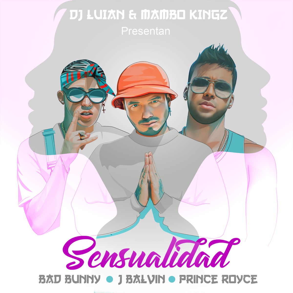Sensualidad (feat. Mambo Kingz & DJ Luian) - Single by Bad Bunny, Prince Royce & J Balvin album cover