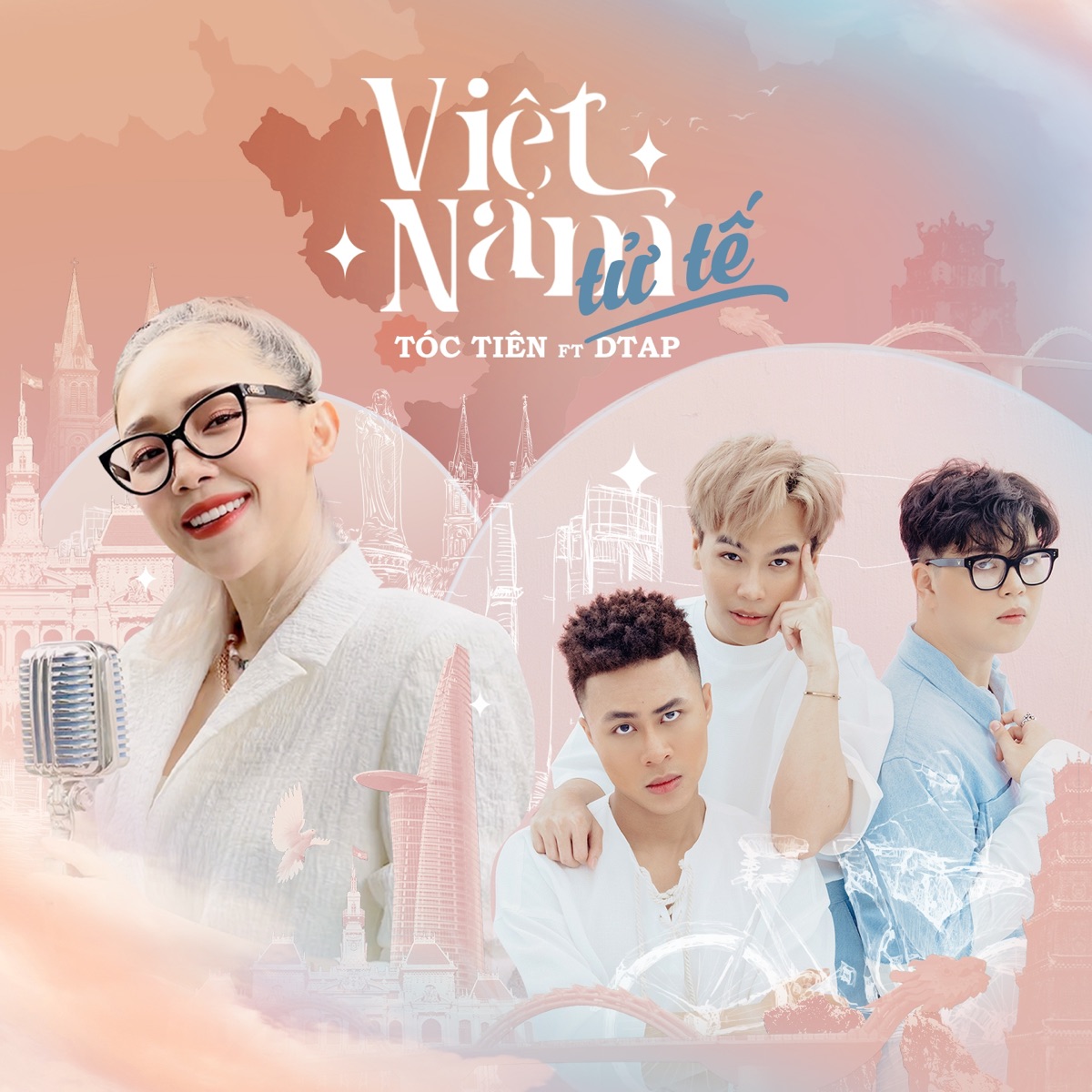 Việt Nam Tử Tế (feat. DTAP) - Single by Tóc Tiên album cover