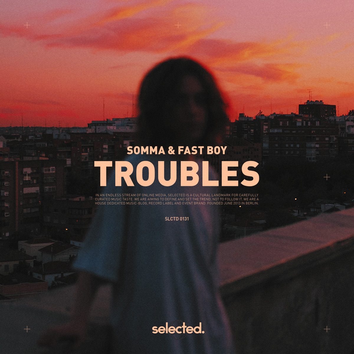 Troubles - Single by SOMMA & FAST BOY album cover