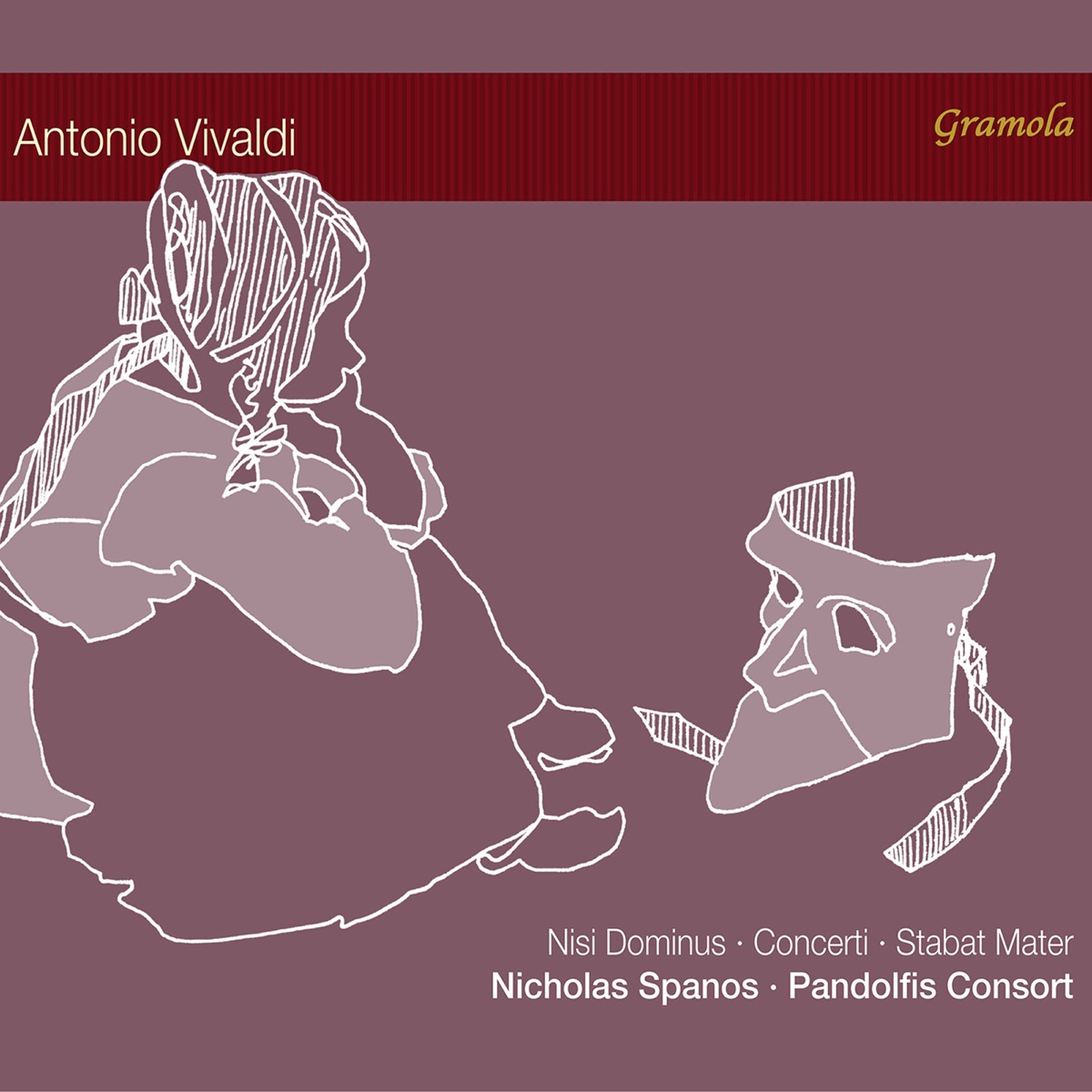 Vivaldi: Works by Nicholas Spanos & Pandolfis Consort album cover