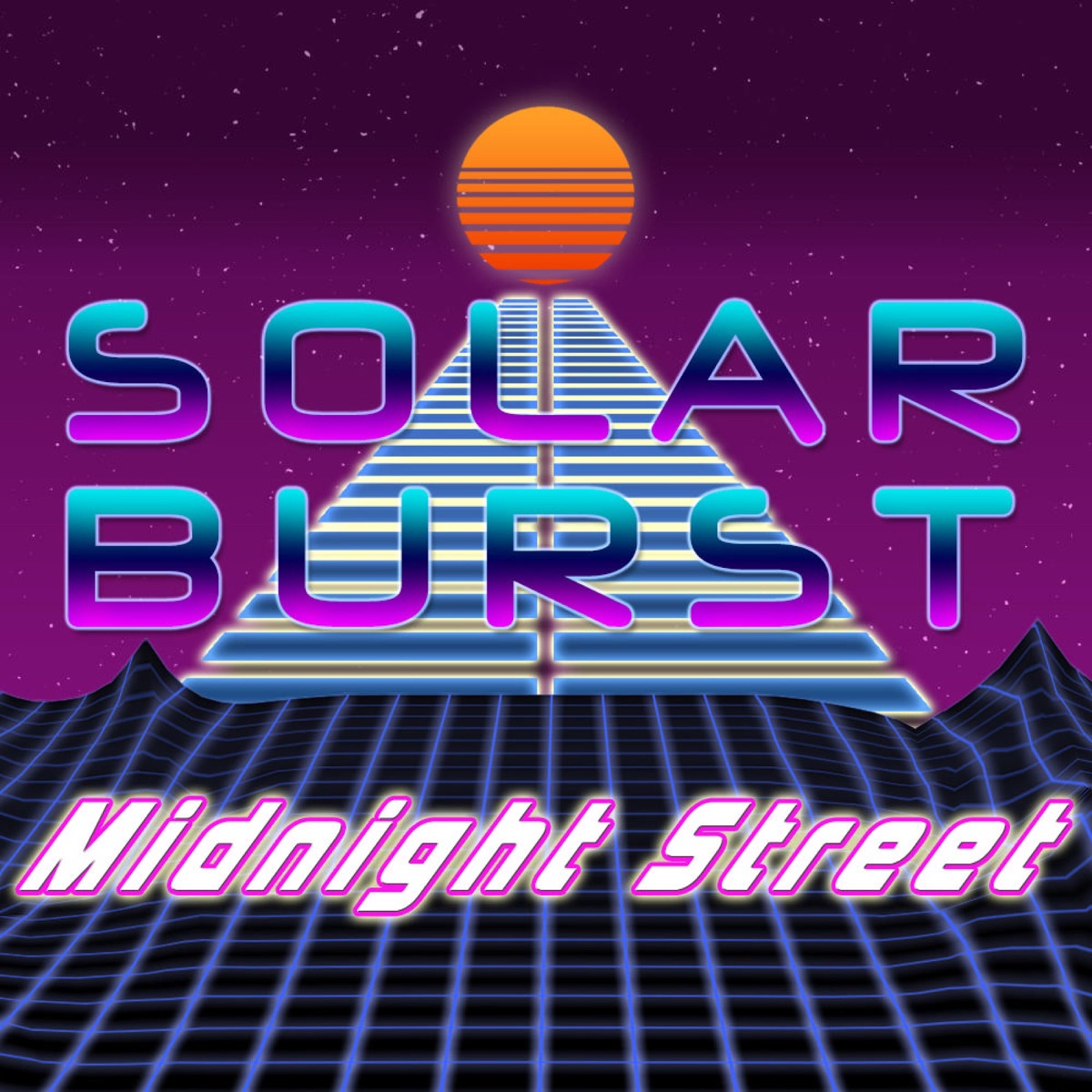 Midnight Street - Single by Solar Burst album cover