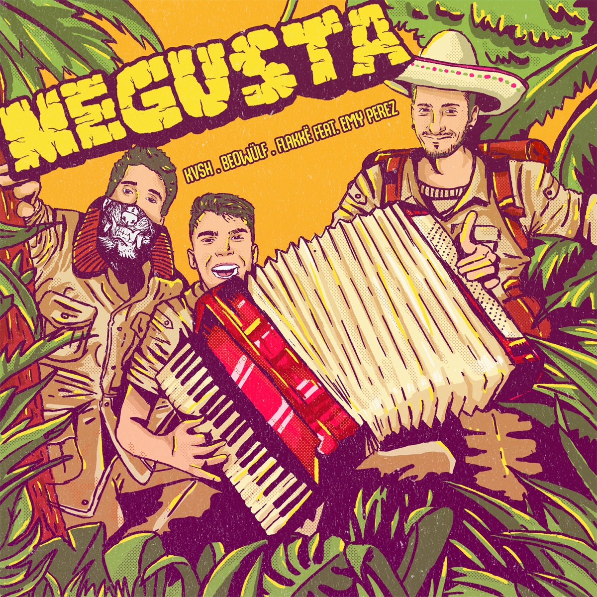 Me Gusta - Single by Kvsh, Beowülf & Flakkë album cover