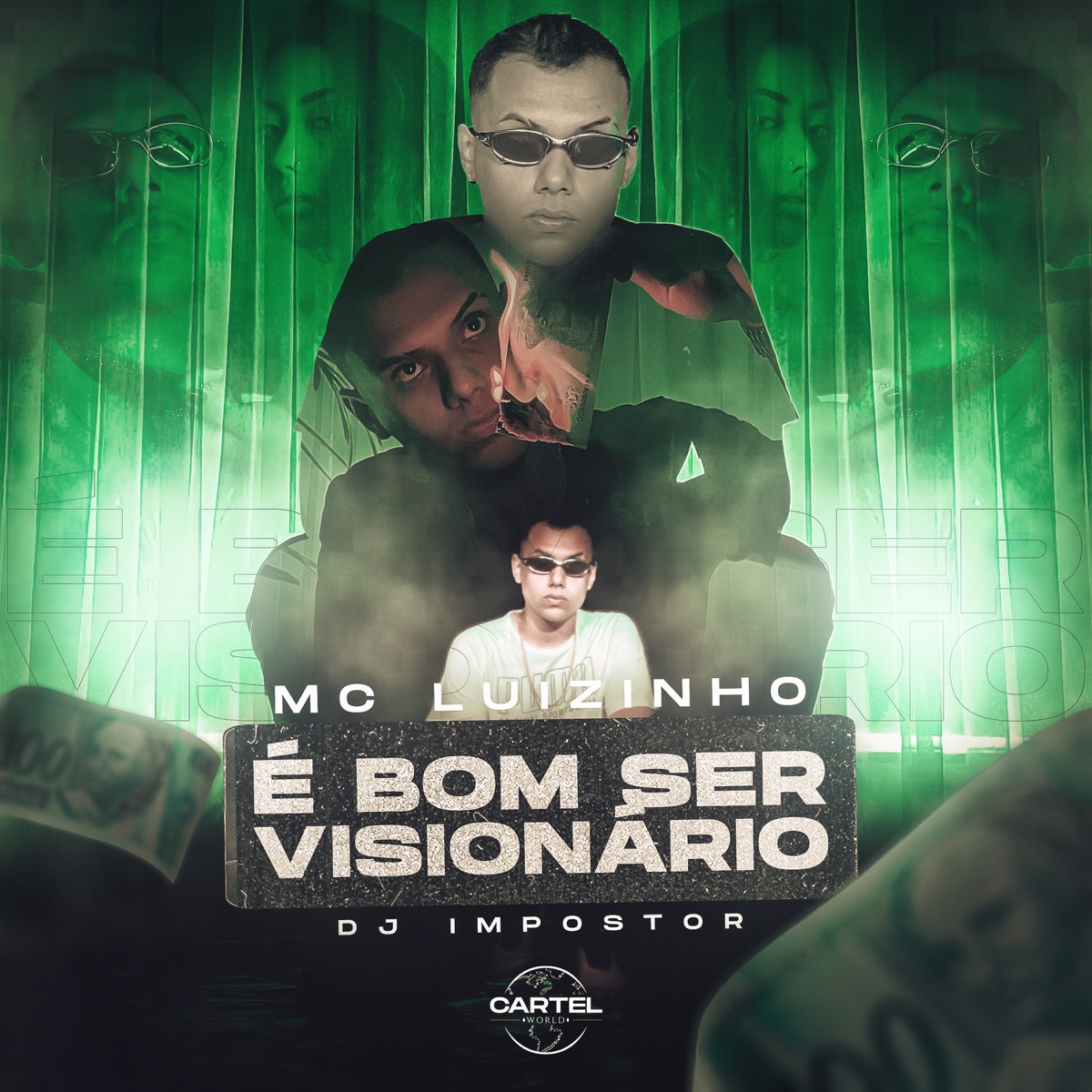 É Bom Ser Visionário - Single by Mc Luizinho & DJ Impostor album cover