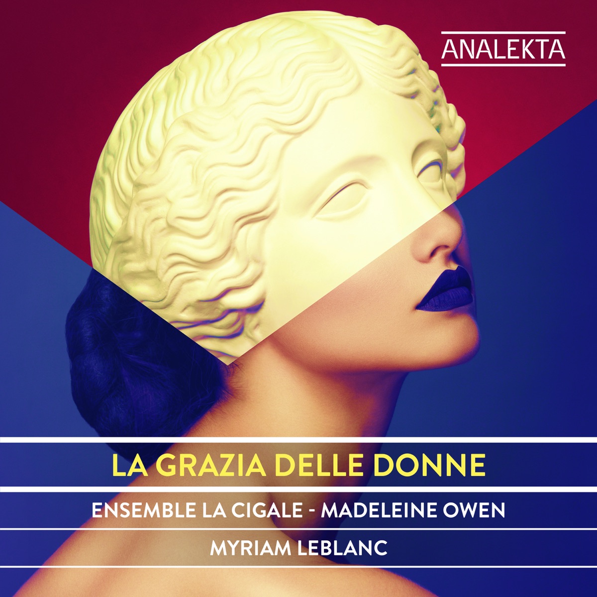 La Grazia Delle Donne by Ensemble La Cigale, Madeleine Owen & Myriam Leblanc album cover