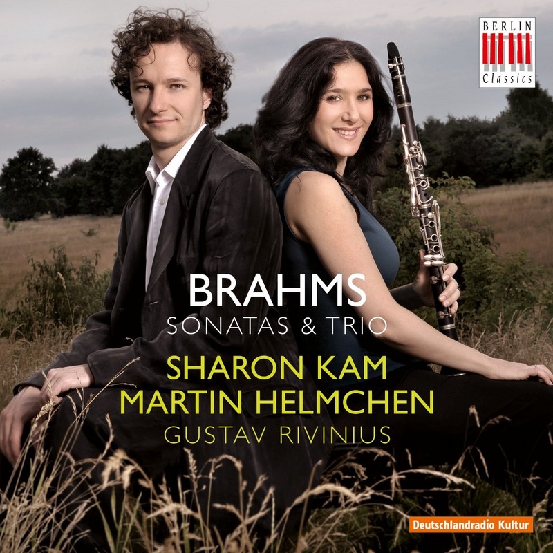 Brahms: Sonatas & Trio by Sharon Kam & Martin Helmchen album cover