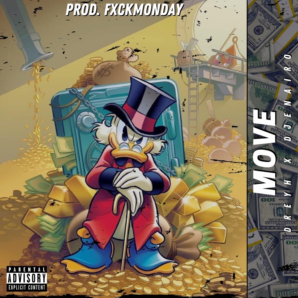 Move - Single by Dreyh & DJENAIRO album cover