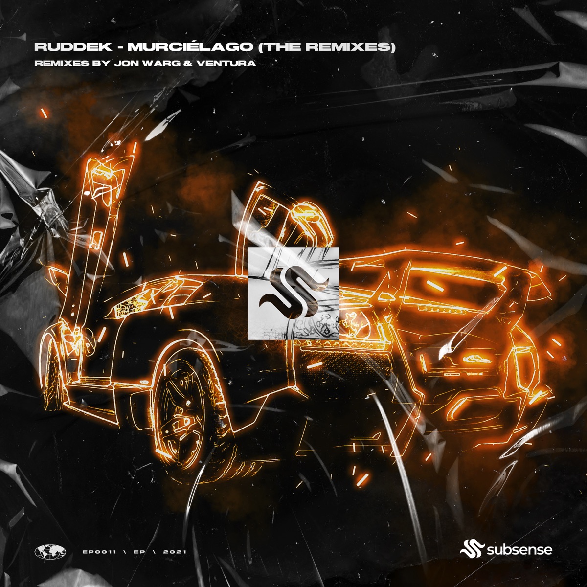 Murciélago (The Remixes) - Single by Ruddek, Jon Warg & Ventura album cover
