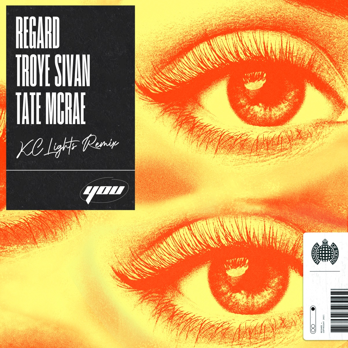 You (feat. Tate McRae) [KC Lights Remix] - Single by Regard & Troye Sivan album cover artwork