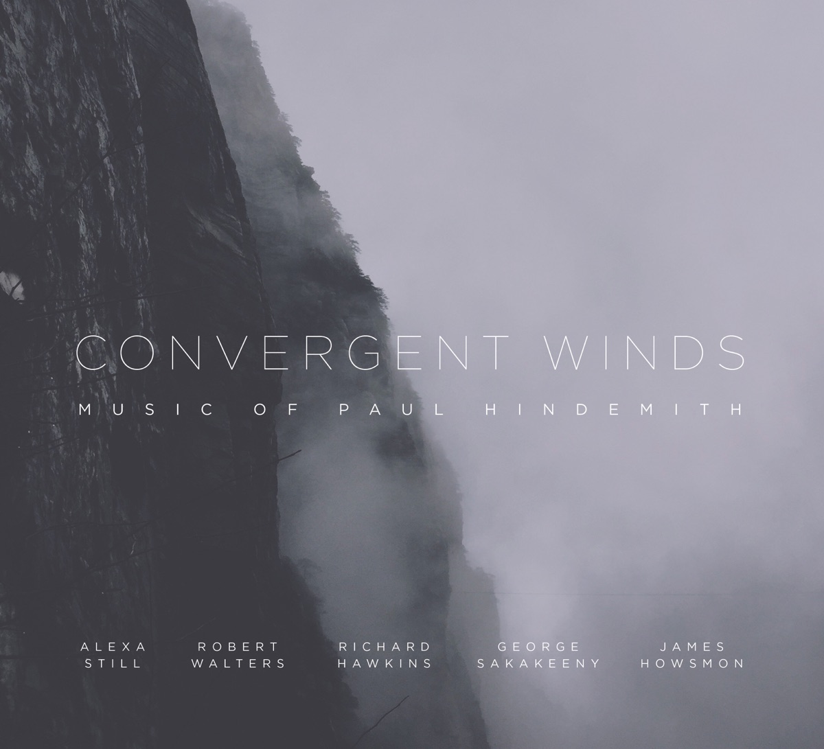 Convergent Winds: Music of Paul Hindemith by Alexa Still, Robert Walters, George Sakakeeny, Richard Hawkins & James Howsmon album cover