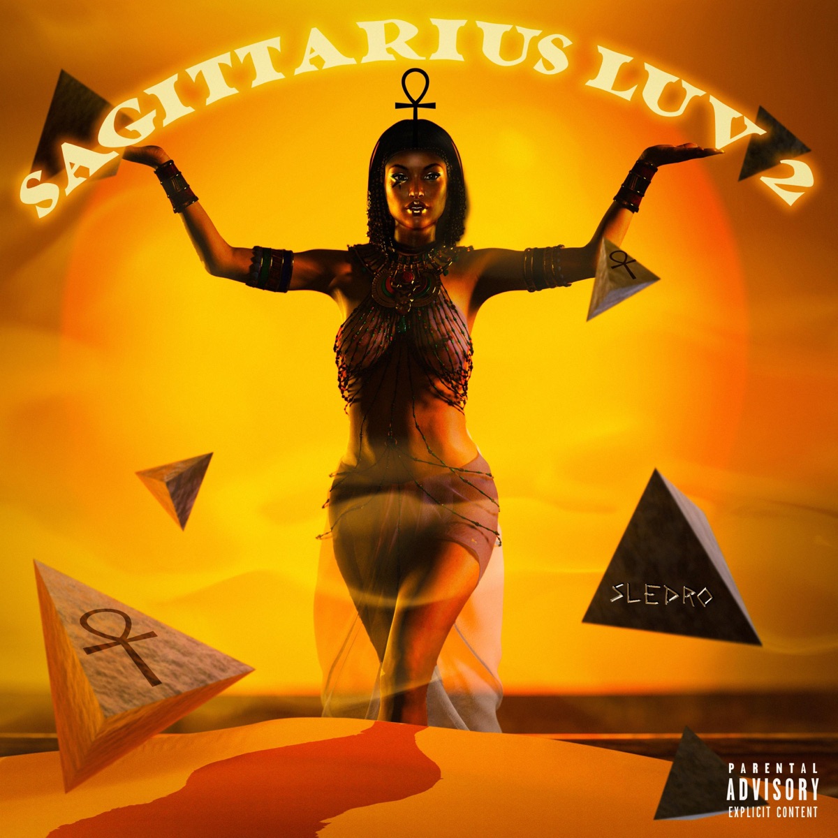 Sagittarius Luv 2 by Sledgren album cover