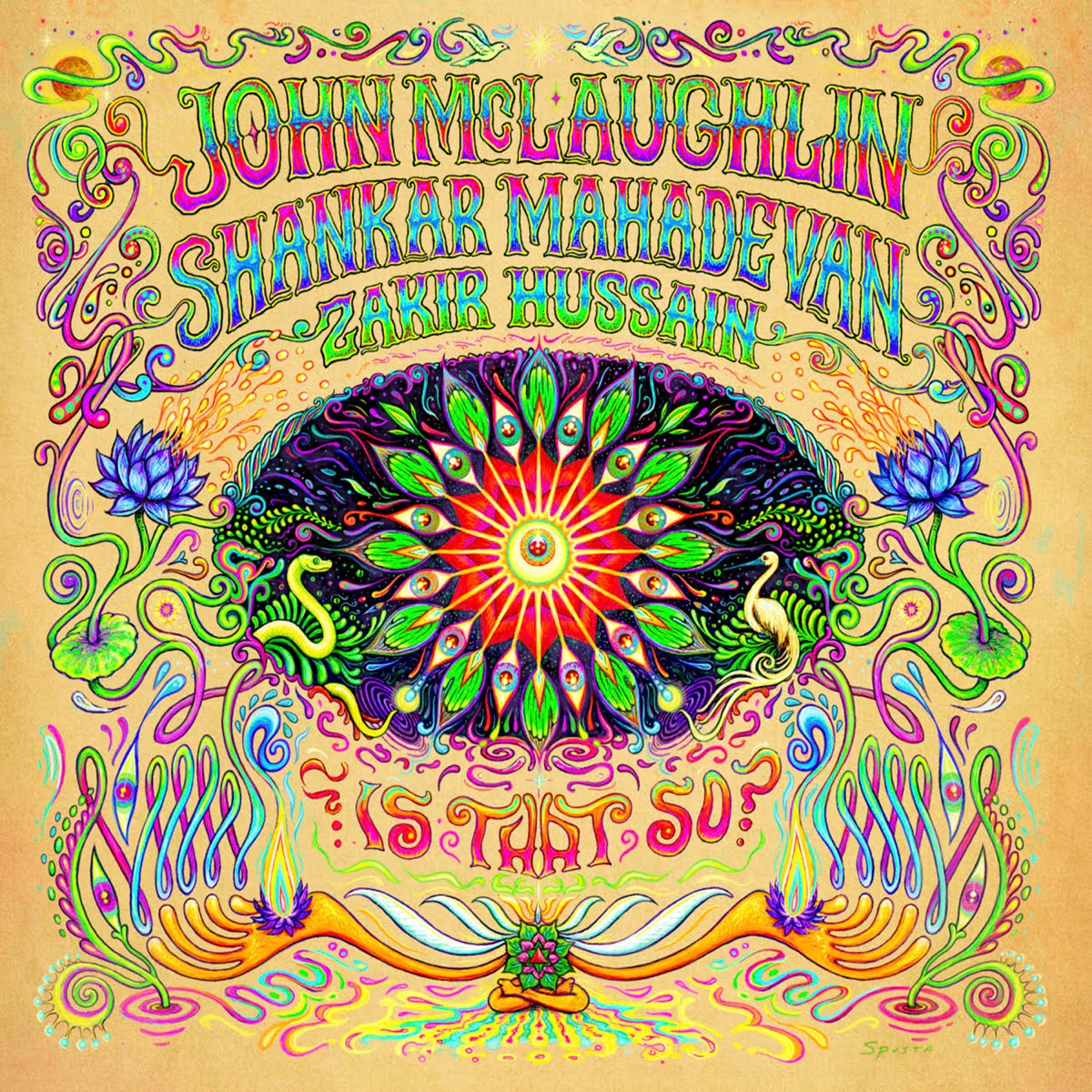 Is That So? by John McLaughlin, Shankar Mahadevan & Zakir Hussain album cover