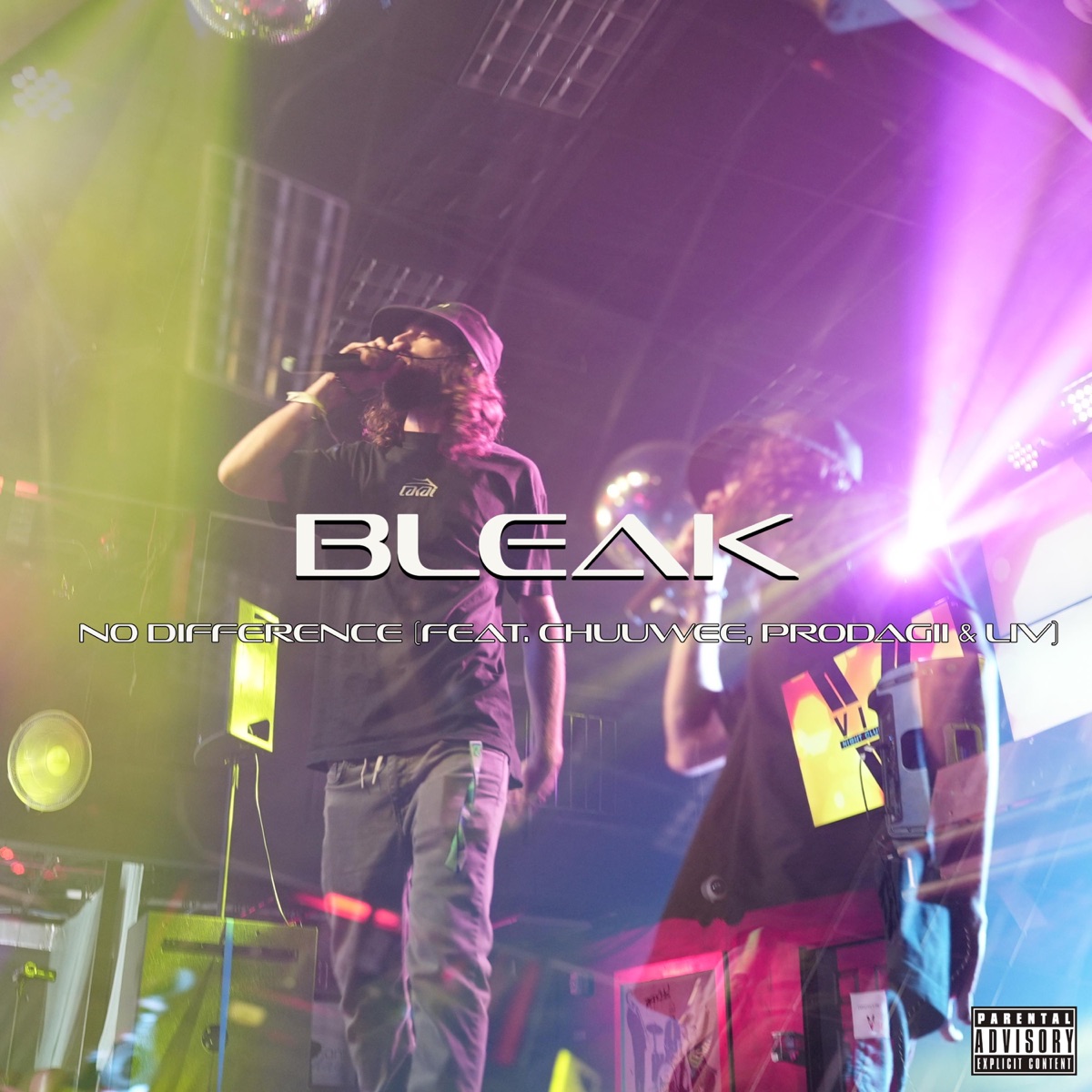 No Difference (feat. Chuuwee, Prodagii & l i v) - Single by Bleak album cover