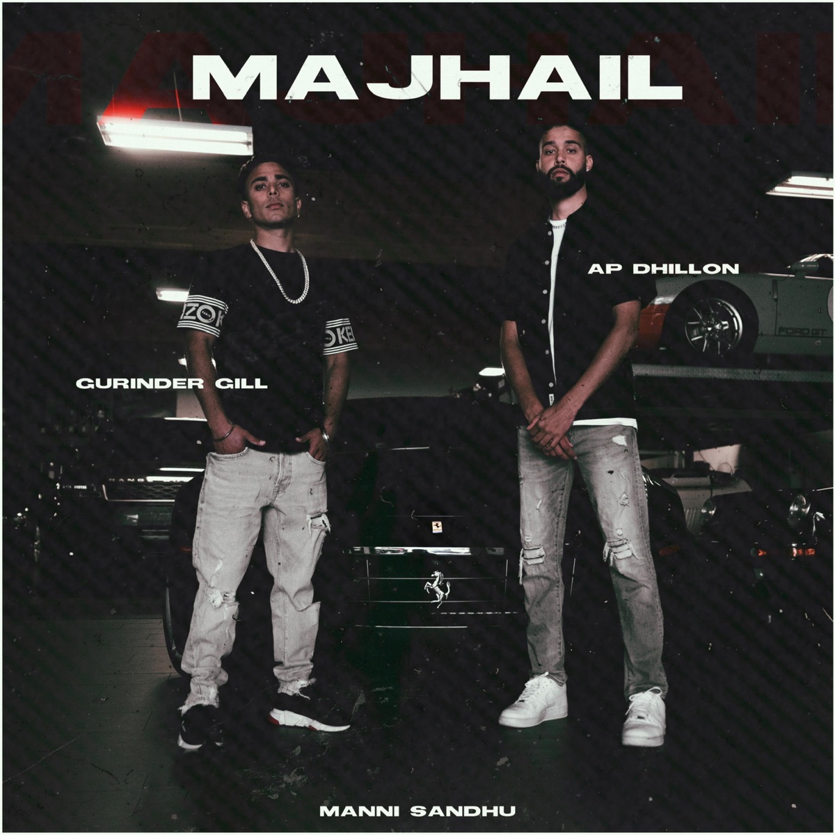 Majhail - Single by Gurinder Gill, AP Dhillon & Manni Sandhu album cover