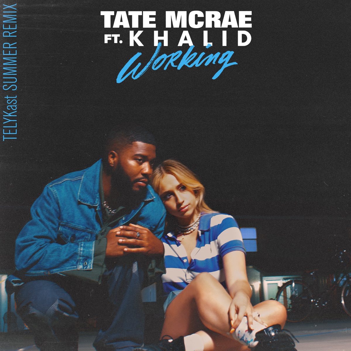 working (feat. Khalid) [TELYKast Summer Remix] - Single by Tate McRae & TELYKAST album cover artwork