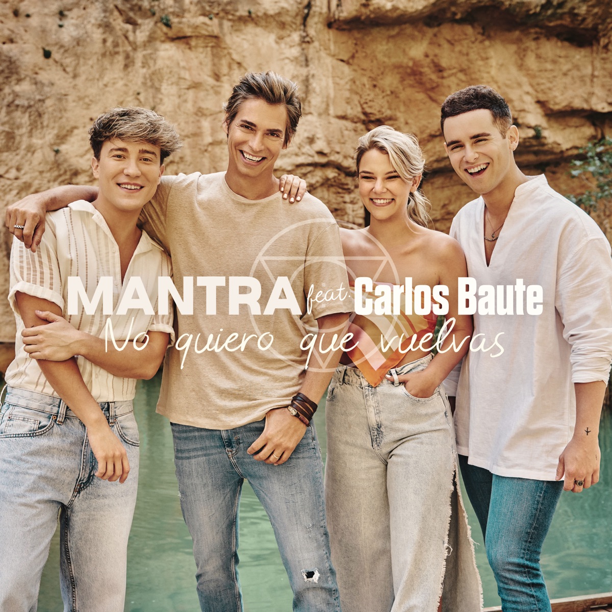 No Quiero Que Vuelvas - Single by MANTRA & Carlos Baute album cover