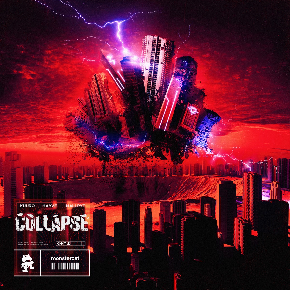 Collapse - Single by Kuuro, Hayve & imallryt album cover