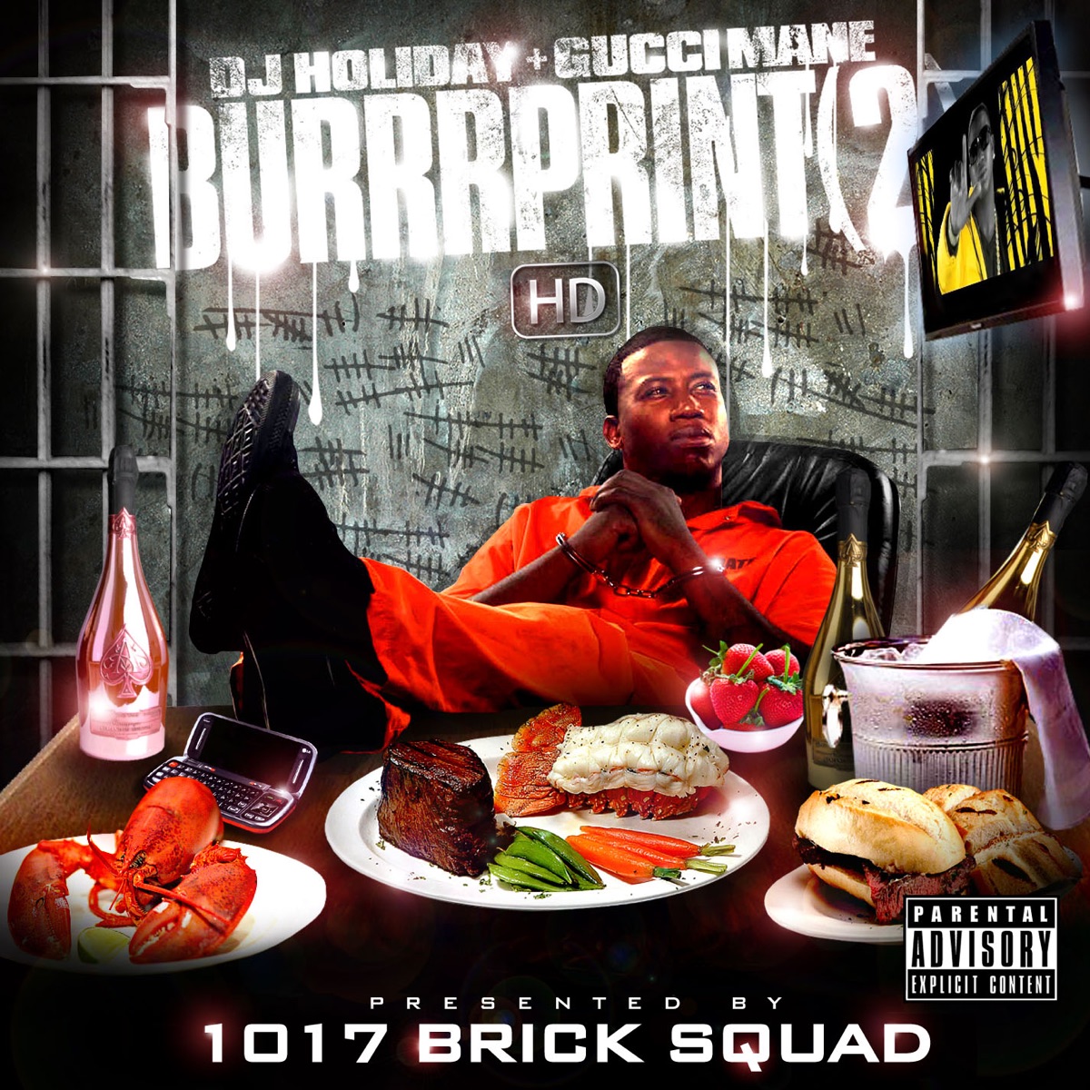 Burrrprint (2) HD by Gucci Mane album cover