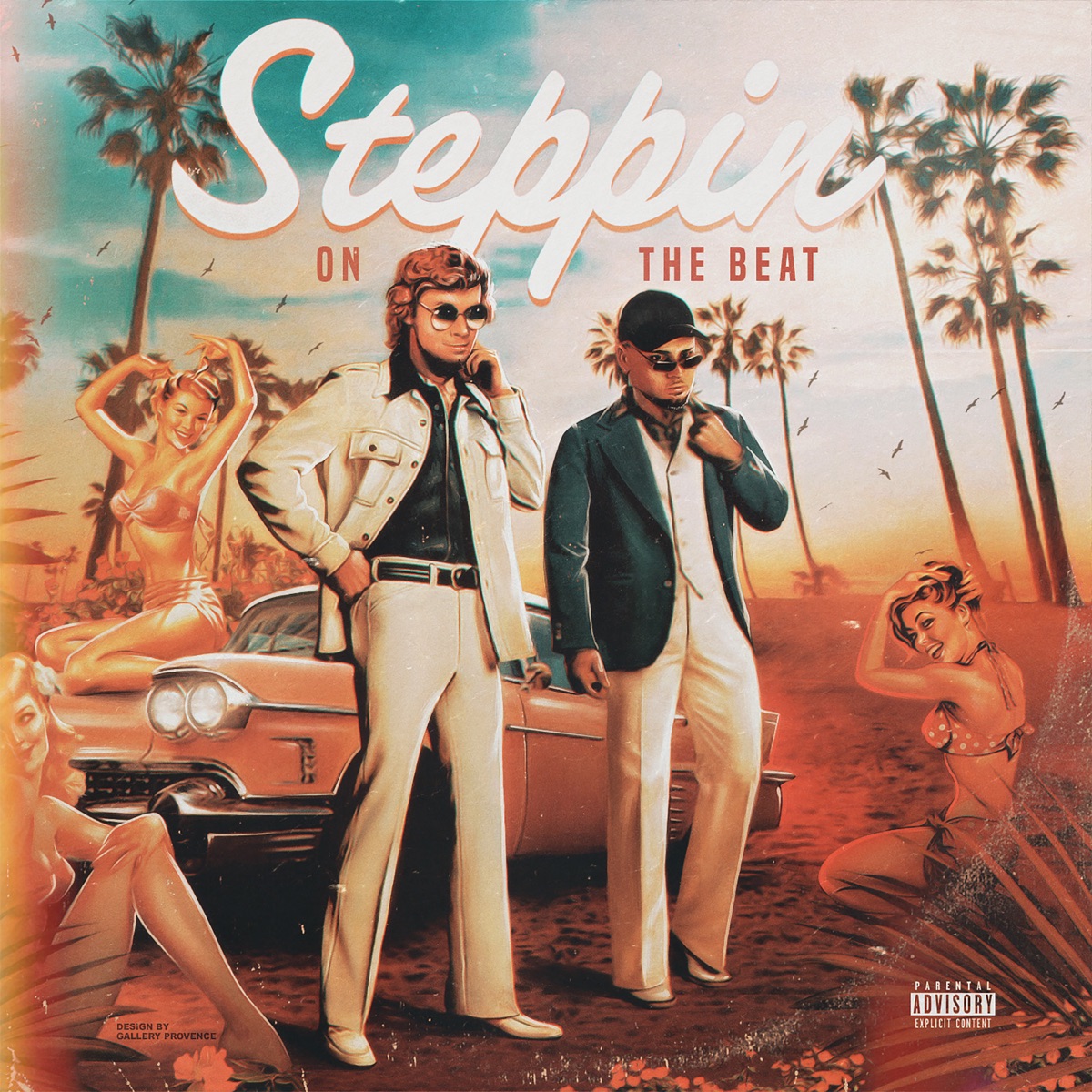 Steppin On The Beat - Single by Yung Gravy & TrippythaKid album cover