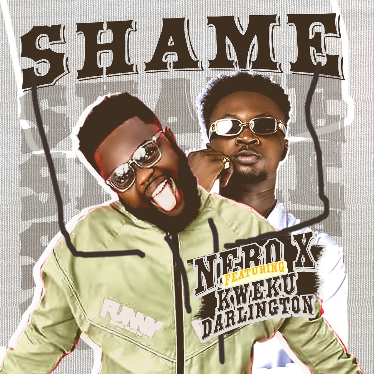 Shame (feat. Kweku Darlington) - Single by Nero X album cover
